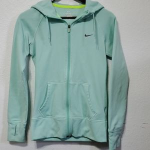 Nike Therma Fit W/Thumb Holes Full Zip Up HoodieXS